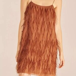 Rebecca Taylor Feather Dress